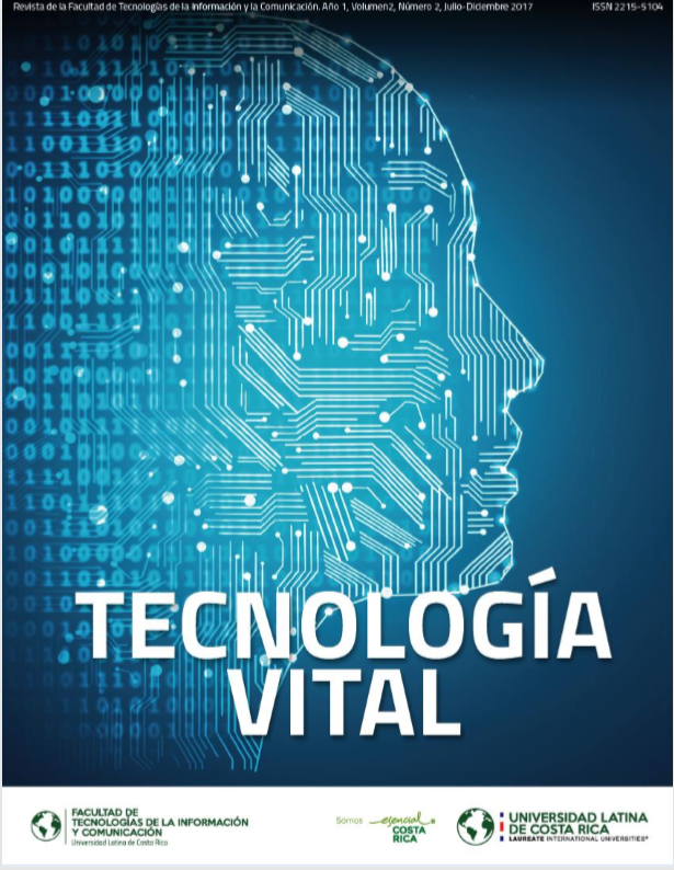 					Ver Vol. 2 Núm. 2 (2017): Tecnología Vital
				